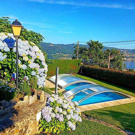 Remanso Azul Villa Moaña Exteriör bild